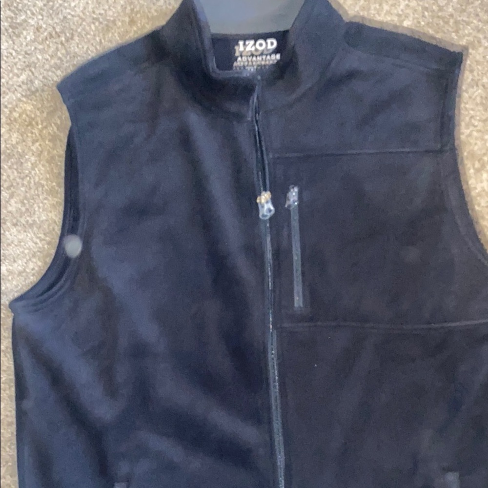 IZOD Men's Black Vest